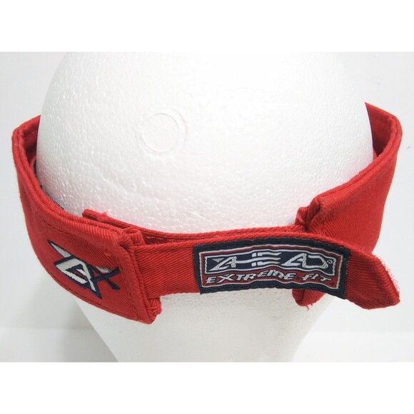 Scotland Run Visor Golf Hat Cap Red  Adjustable Williamstown New Jersey Club - Picture 5 of 10